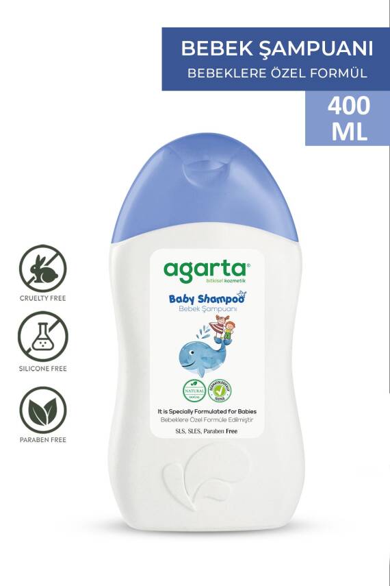 Agarta Doğal Erkek Bebek Çocuklarına Özel Şampuan 400 ml - 1