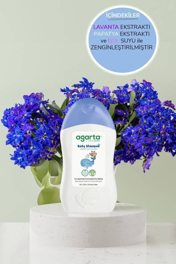 Agarta Doğal Erkek Bebek Çocuklarına Özel Şampuan 400 ml - 2