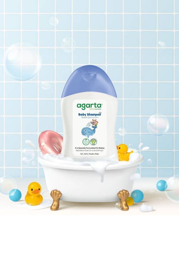 Agarta Doğal Erkek Bebek Çocuklarına Özel Şampuan 400 ml - 5