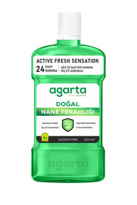 Agarta Ağız Bakım Suyu Ferah Nefes Alkolsüz 500 Ml - 2