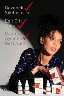 Agarta AHA & BHA Gözenek Sıkılaştırmaya ve Cilt Tonu Eşitlemeye Yardımcı Kırmızı Peeling Serum 30ML - 2