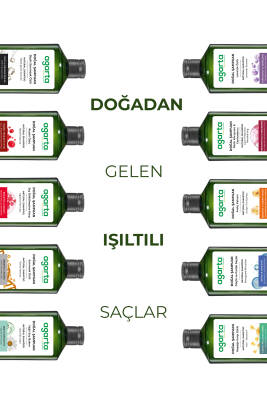 Agarta At Kuyruğu Bitkisi Özlü Keratin Içeren Dökülme Karşıtı Bakım Tuzsuz Şampuan 400 ml - 2