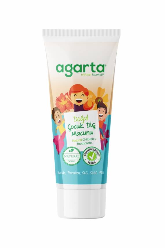 Agarta Doğal Çocuk Florürsüz Beyazlatıcı Diş Macunu 75 ml - 2