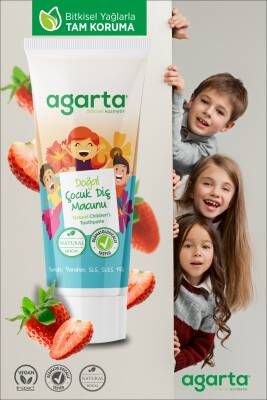 Agarta Doğal Çocuk Florürsüz Beyazlatıcı Diş Macunu 75 ml - 3