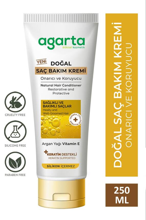 Agarta Doğal Güçlü Bakım Saç Güzelleştirici Krem 250 Ml - 1