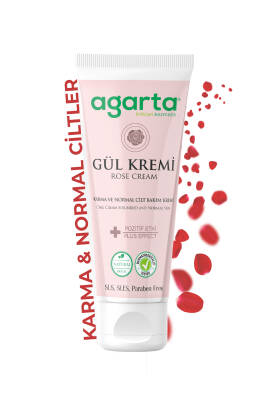 Agarta Doğal Gül Aromalı Nemlendirici El Ve Vücut Bakım Kremi 75 ml - 3
