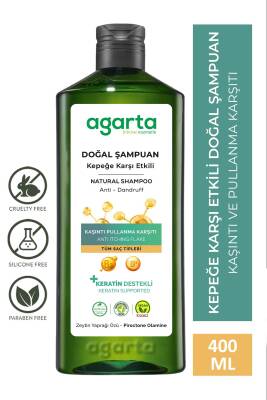 Agarta Doğal Kepeğe Karşı Etkili Şampuan 400 ml (VEGAN,TUZSUZ) - Agarta