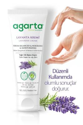 Agarta Doğal Lavanta Nemlendirici El Ve Vücut Bakım Kremi 75 ml - 2