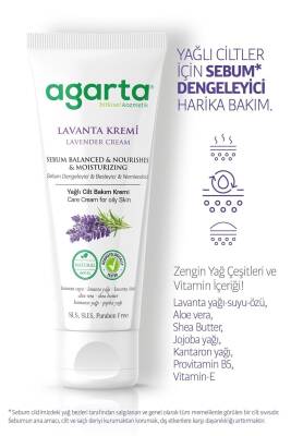 Agarta Doğal Lavanta Nemlendirici El Ve Vücut Bakım Kremi 75 ml - 4