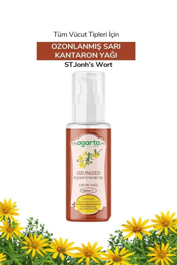 Agarta Doğal Ozonlanmış Sarı Kantaron Yağı 100 ml - 3