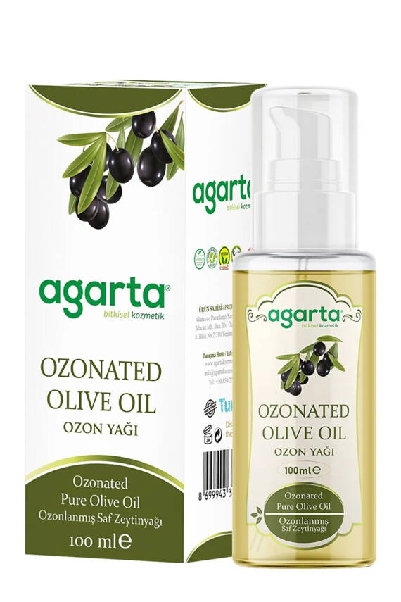 Agarta Doğal Saf Zeytinyağlı Ozon Yağı 100 ml - 2
