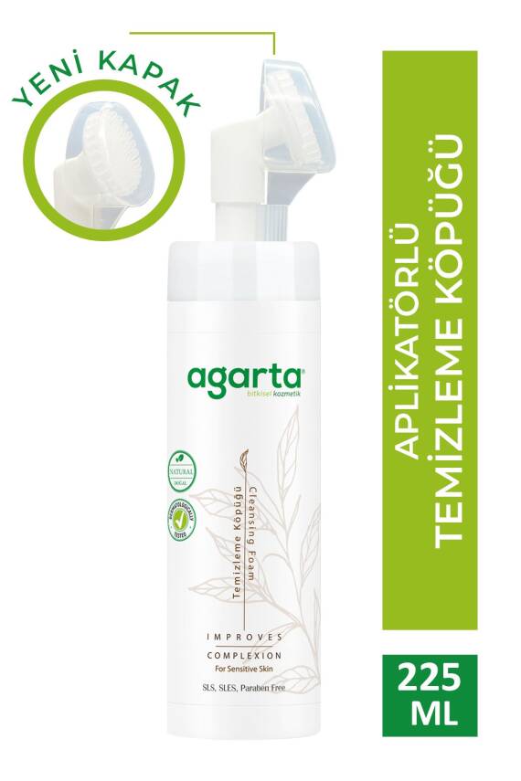 Agarta Doğal Yüz Temizleme Köpüğü 225 ml - 1