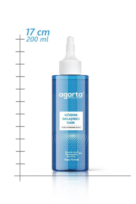 Agarta Gözenek Sıkılaştırıcı Akne Ve Sivilce Karşıtı Tonik (KARMA CİLTLER) Glycolic Acid-zinc Pca 200ml - 4