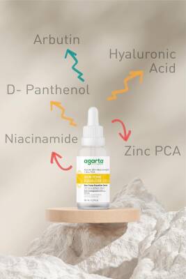 Agarta Leke Karşıtı Cilt Tonu Eşitleyici Niacinamide Içerikli Arbutin Serum 30 ml - 3