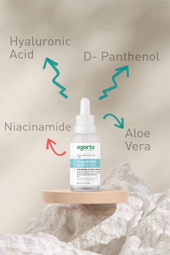 Agarta Yoğun Nemlendirici ve Yenileyici Hyaluronic Serum 30 ML - 3