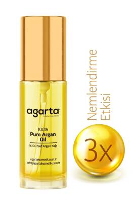 Agarta Organik Soğuk Sıkım %100 Argan Yağı - Saç Ve Vücut Onarıcı Bakım Yağı 20 ml - 2
