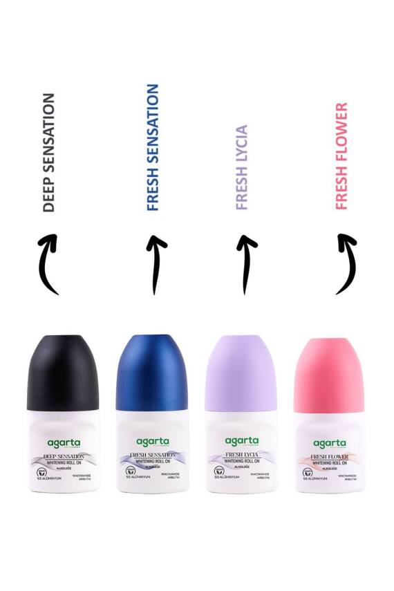 Agarta Ter Kokusu Önleyici 24 Saat Etkili Beyazlatıcı Erkek Fresh Sensatıon Roll-on 50 ml - 2