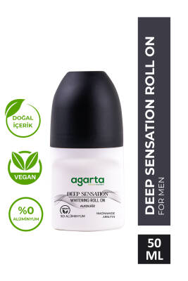 Agarta Ter Kokusu Önleyici 24 Saat Etkili Beyazlatıcı Erkek Patchoulı Deep Sensatıon Roll-on 50 ml - 1