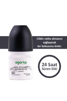 Agarta Ter Kokusu Önleyici 24 Saat Etkili Beyazlatıcı Erkek Patchoulı Deep Sensatıon Roll-on 50 ml - 3