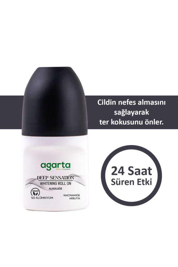 Agarta Ter Kokusu Önleyici 24 Saat Etkili Beyazlatıcı Erkek Patchoulı Deep Sensatıon Roll-on 50 ml - 3