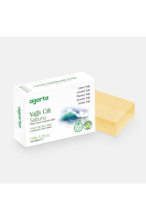 Agarta Yağlı Ciltler Sabunu Doğal 150 gr - 3