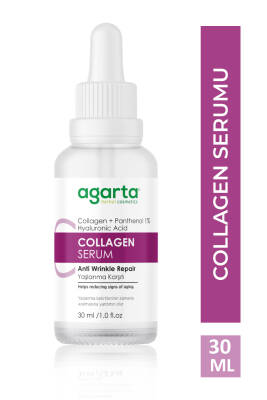 Agarta Yaşlanma ve Kırışıklık Karşıtı Anti-Aging Kolajen Serum 30 ML - Agarta