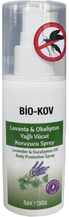 Alldermo Biokov Lavanta Okaliptus Yağlı Haşere Kovucu Sprey 75ml - 1