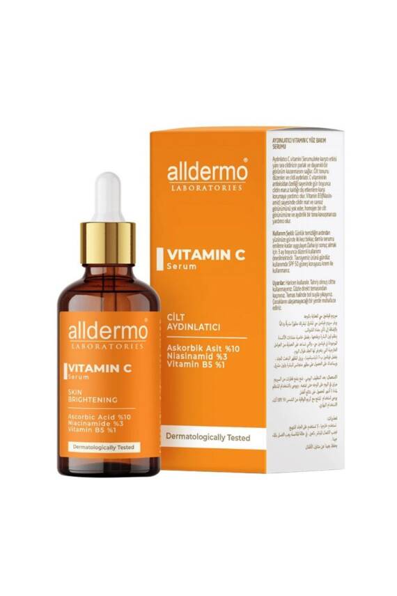 Alldermo Cilt Aydınlatıcı Vitamin C Serum 30ml - 1