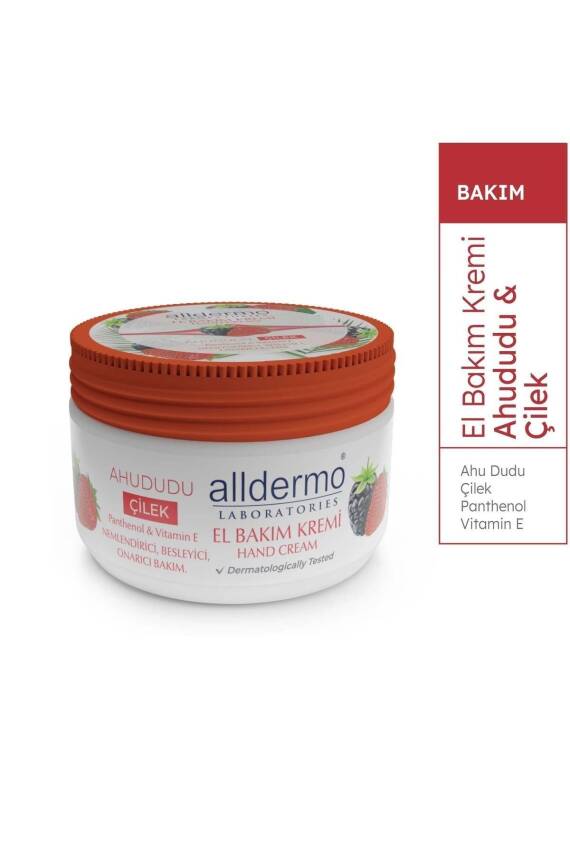 Alldermo El Bakım Kremı Ahududu Cılek 250 Ml - 1