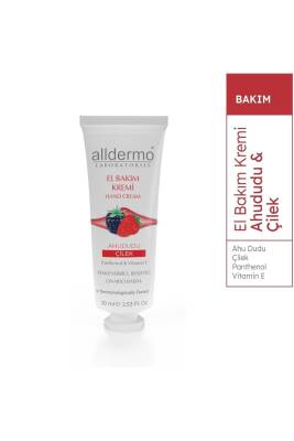 Alldermo El Bakım Kremi Ahududu Çilek 30ml - 1