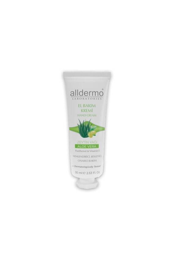 Alldermo El Bakım Kremı Aloe Vera Zeytınyagı 30 Ml - 2