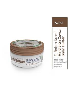 Alldermo El Bakım Kremı Shea Butter Hındıstan Cevızı 150 Ml - 1