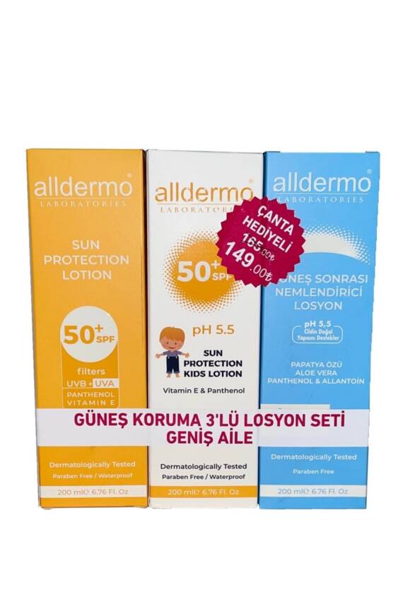 Alldermo Güneş Koruma Seti - 1