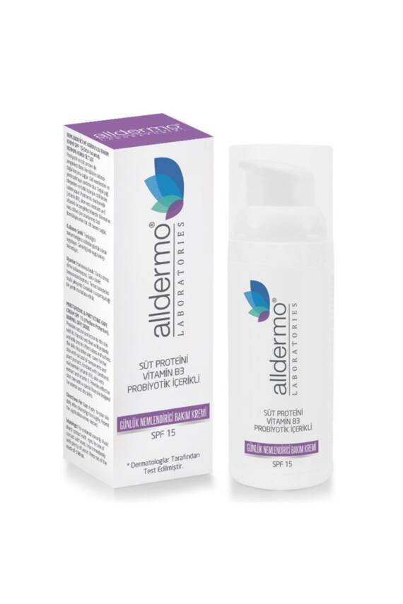 Alldermo Günlük Nemlendirici Bakım Kremi Spf15 50 Ml - 1