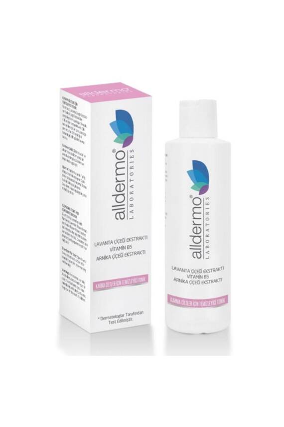 Alldermo Karma Ciltler için Yüz Temizleyici Tonik 200 ml - 1