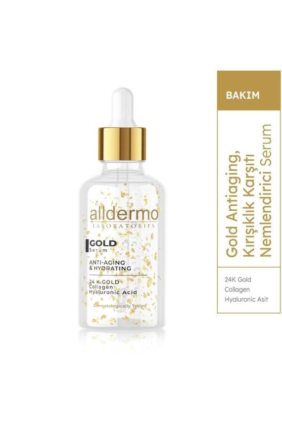 Alldermo Kırışıklık Karşıtı Altın Serum 30ml - 3