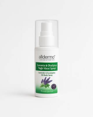 Alldermo Lavanta-Okaliptüs Yağlı Haşere Kovucu Sprey 75ml - Alldermo