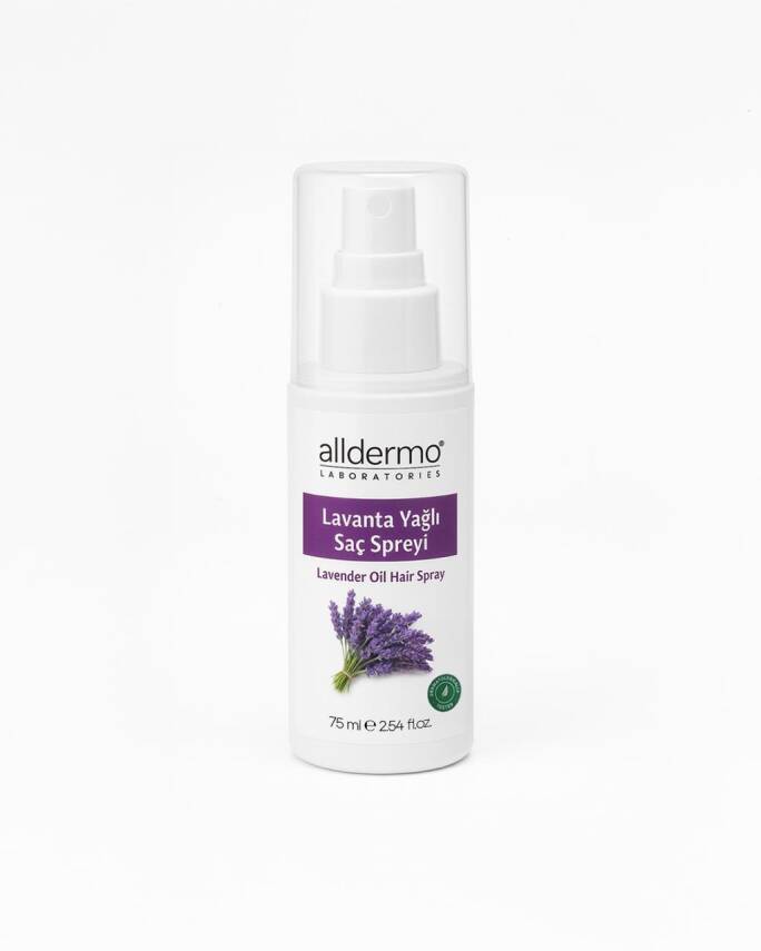 Alldermo Lavanta Yağlı Bit Kovucu Saç Spreyi 75ml - 1