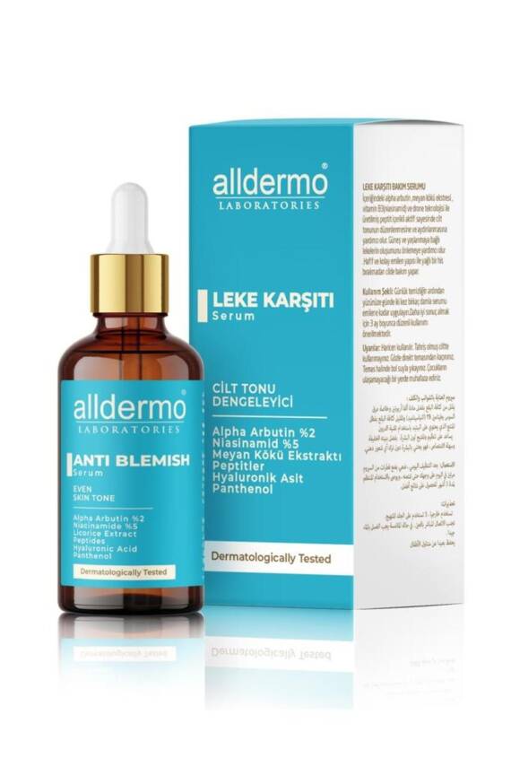 Alldermo Leke Karşıtı Cilt Tonu Dengeleyici Serum 30 ml - 1