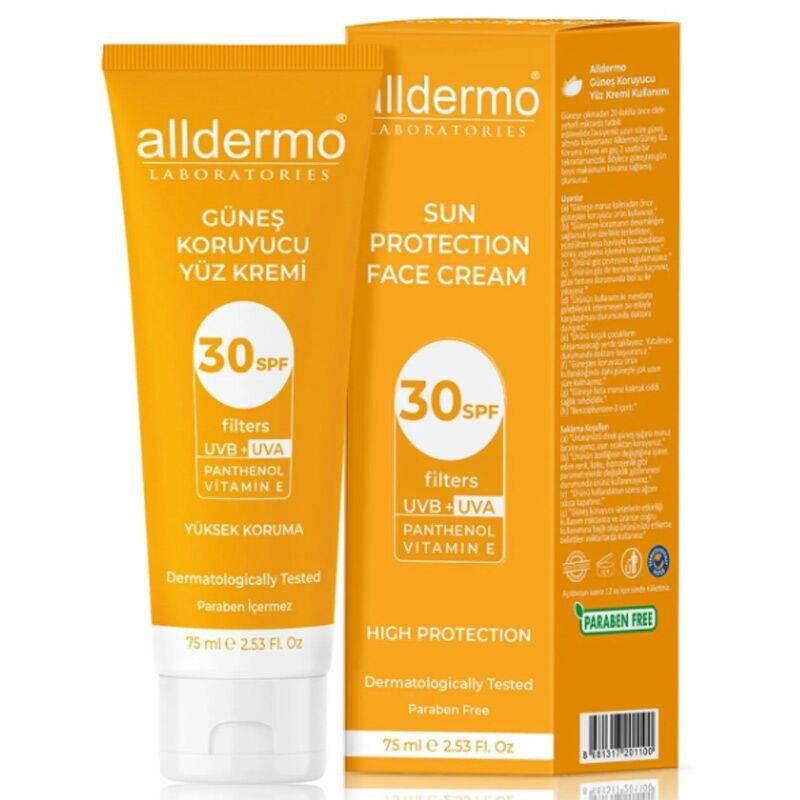 Alldermo Spf 30 Yüz Kremi 75 ml - 1