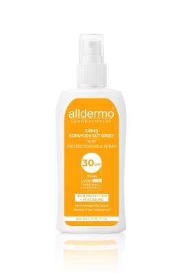 Alldermo Spf30+ Güneş Koruyucu Milk Sprey 200ml - 1