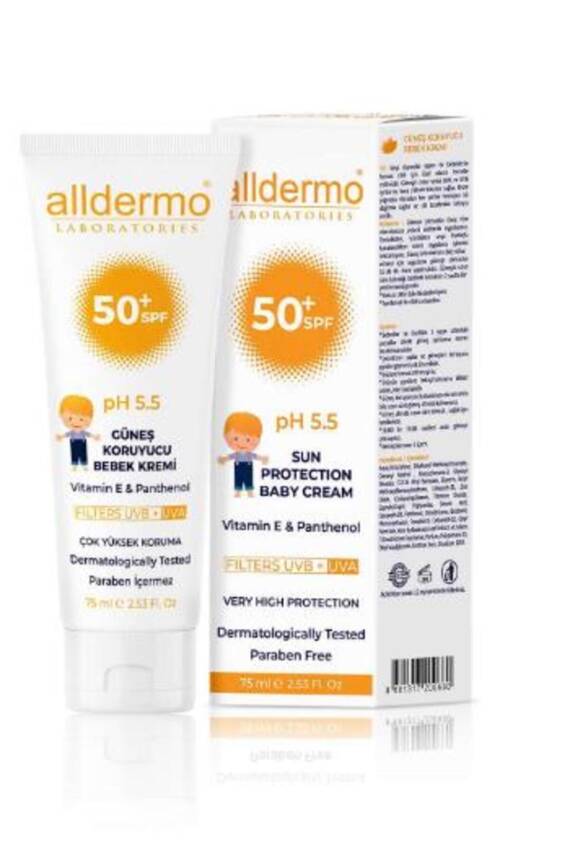 Alldermo Spf50 Çocuk Güneş Kremi 75 ml - 1