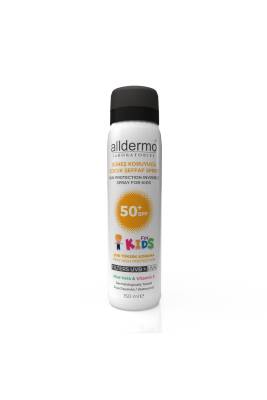 Alldermo Spf50+ Kids Invisible Aerosol 150ml Sprey - Alldermo