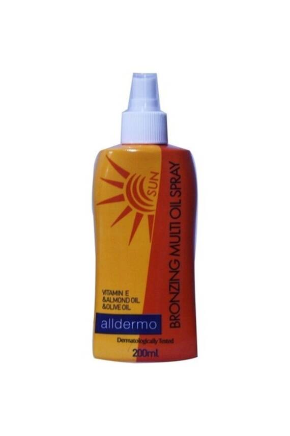 Alldermo Sun Oil Sprey 200 ml Bronz - 1