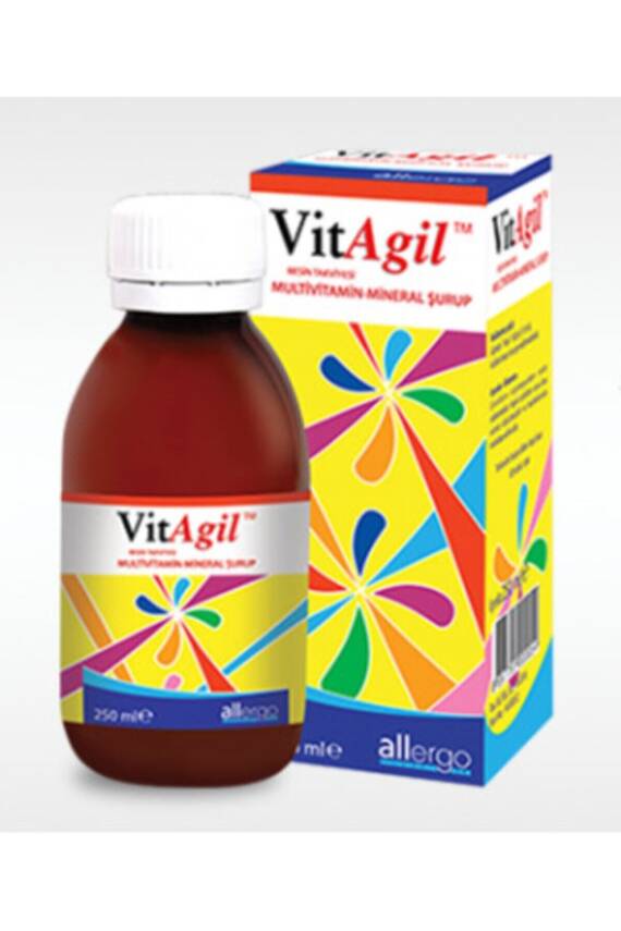 Allergo Vitagil Multivitamin Multimineral Şurup 250 ml - 1