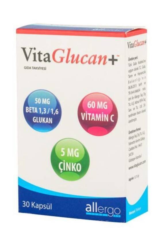 Allergo Vitaglucan + 30 Kapsül - 1