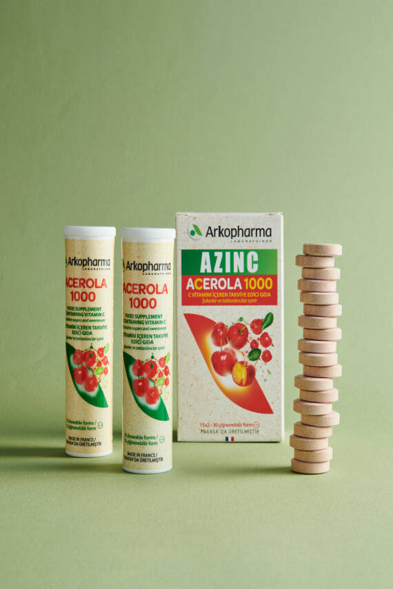 Arkopharma Azinc Acerola 1000 C Vitamini Içeren Takviye Edici Gıda - 4