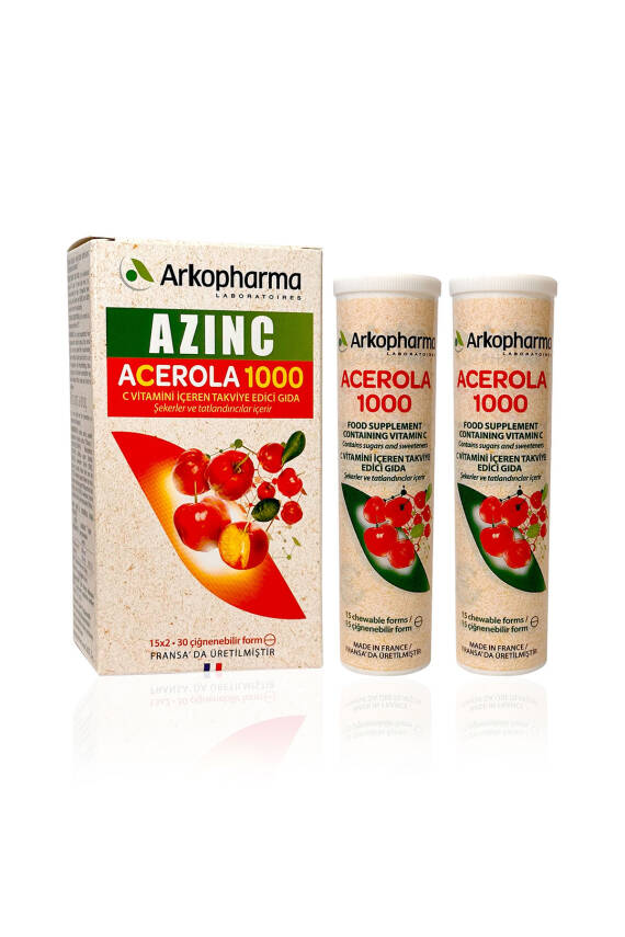 Arkopharma Azinc Acerola 1000 C Vitamini Içeren Takviye Edici Gıda - 2