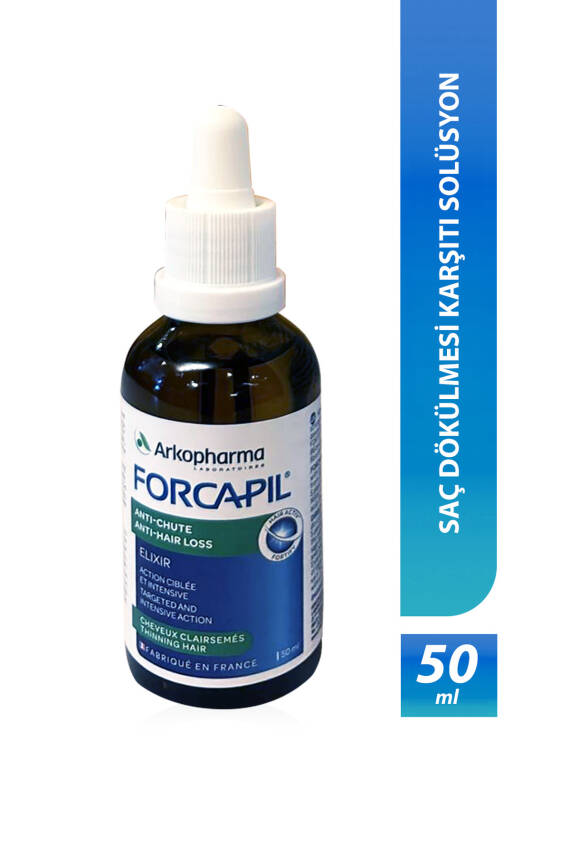 Arkopharma Forcapil Elixir Saç Dökülmesi Karşıtı Solüsyon 50ml - 1