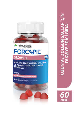 Arkopharma Forcapil Growth 60 Gummies - Arkopharma